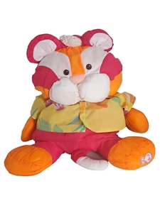 VTG. Fisher-Price WILD THINGS Puffalump Plush- NO SUNGLASSES NO TAG - Picture 1 of 5