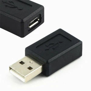 USB 2.0 A Male to Micro 5pin Usb B Type Female Connector Converter Adapter Cord - Picture 1 of 8