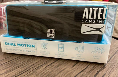 Altec Lansing Dual Motion Bluetooth Speaker, Rechargeable, Shelf Worn Box-NEW  - Image 1 of 2