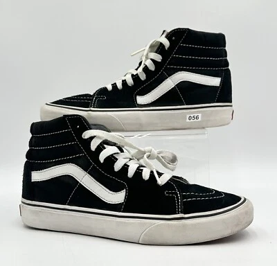 Vans "SK8" Zapatillas Hi Top Niños Negro Blanco Foto 1 de 4