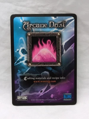 Wow Tcg Arcane Dust Crafting Card - Image 1 of 4