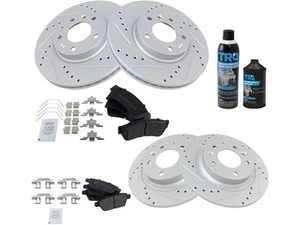 Front and Rear Brake Pad and Rotor Kit For 2006-2012 Ford Fusion 2007 HK618NH - Picture 1 of 1
