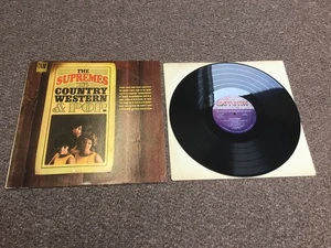 The Supremes-Sing Country, Western & Pop 1965 1st Press Motown Mono LP U.S. Wax - Picture 1 of 15