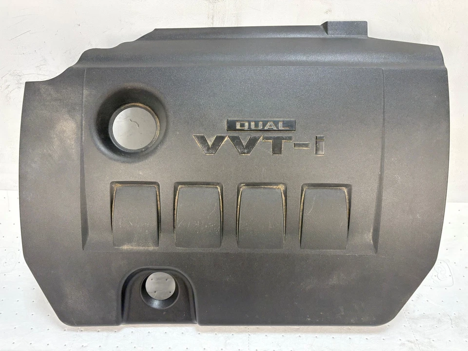 Cubierta superior del motor Toyota Corolla 2009-2013 1,8 L negra OEM Foto 1 de 4