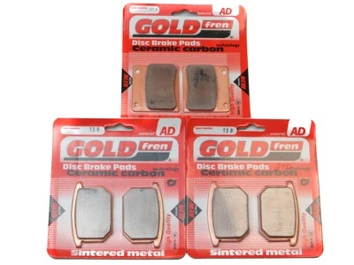 Pastillas de freno delanteras y traseras para Suzuki GSX 750 S-2 S-2C Katana 1984 Foto 1 de 3