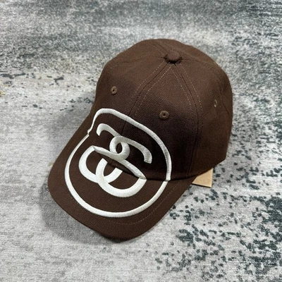 STUSSY BIG LINK CAP HAT BROWN Foto 1 de 4