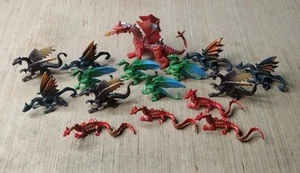 Small Plastic Toy Dragons - Picture 1 of 7