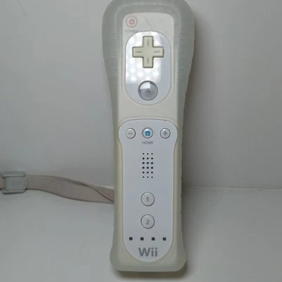 Controller Nintendo WII Telecomando Bianco ORIGINALE + Cover TESTATO FUNZIONANTE - Immagine 1 di 4