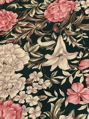 Telas florales vintage de la colección Hoffman Coventry de 3,5 yardas Foto 1 de 3