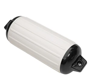Taylor Made Super Gard & Trade Inflatable Vinyl Fender White 8.5" x 26" 950824 - Picture 1 of 2