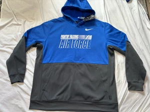 Felpa con cappuccio US Air Force Academy Football da uomo sul campo Dri-Fit Nike Football XXL NUOVA CON ETICHETTE - Foto 1 di 8