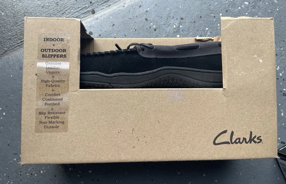 Nueva Zapatilla Clark’s Para Hombre Talla 9M Gamuza Sin usar, en caja Foto 1 de 2
