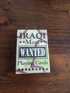 Bicycle Iraqi Most Wanted Playing Cards - Brand New in Factory Sealed Package - Picture 1 of 3