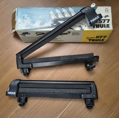 Portasci Porta Snowboard Thule cod. 577 con serratura di sicurezza antifurto - Immagine 1 di 4