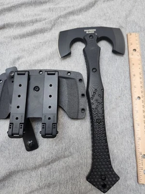 Hacha de batalla compacta de cuchillas mestizas CBA-01 táctica  Foto 1 de 2