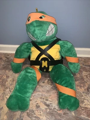 1989 Michelangelo TMNT Plush 28” ACE Novelty Teenage Mutant Ninja Turtle Vintage - Image 1 of 4