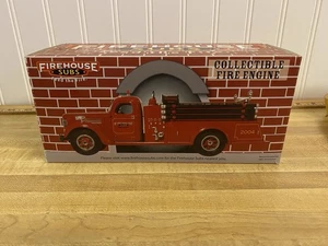 Preowned Estate Find Firehouse Subs Feed the Fire Collectible Fire Engine Model, - Picture 1 of 11