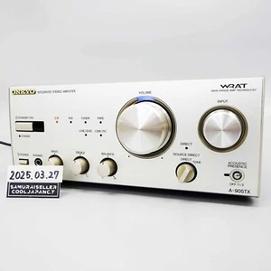 ONKYO A-905TX Stereo Integrated Amplifier Transistor Japan Used - Picture 1 of 12
