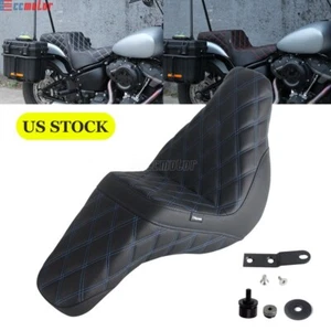 2-Up Step-Up Seat For Harley Softail Low Rider ST FXLRST FXLRS FXLR FLSB 2018-24 - Imagen 1 de 10