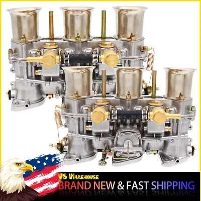 NEW For PORSCHE WEBER 40 IDA CARBURETORS (2) PORSCHE 911, 906, 914-6 GENUINE Foto 1 de 4
