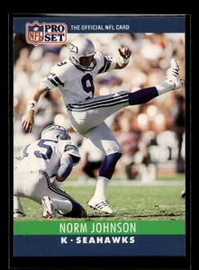 1990 Pro Set #302 Norm Johnson UER (NM)(FTB) - Picture 1 of 2