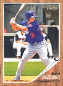 2011 Topps Heritage Minor League #79 Brian Cavazos-Galvez (Prospect / Rookie Car