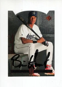 BRIAN HUNTER HAND SIGNED 1994 SPX DIE CUT ROOKIE CARD+COA      AMAZING CONDITION - Picture 1 of 1