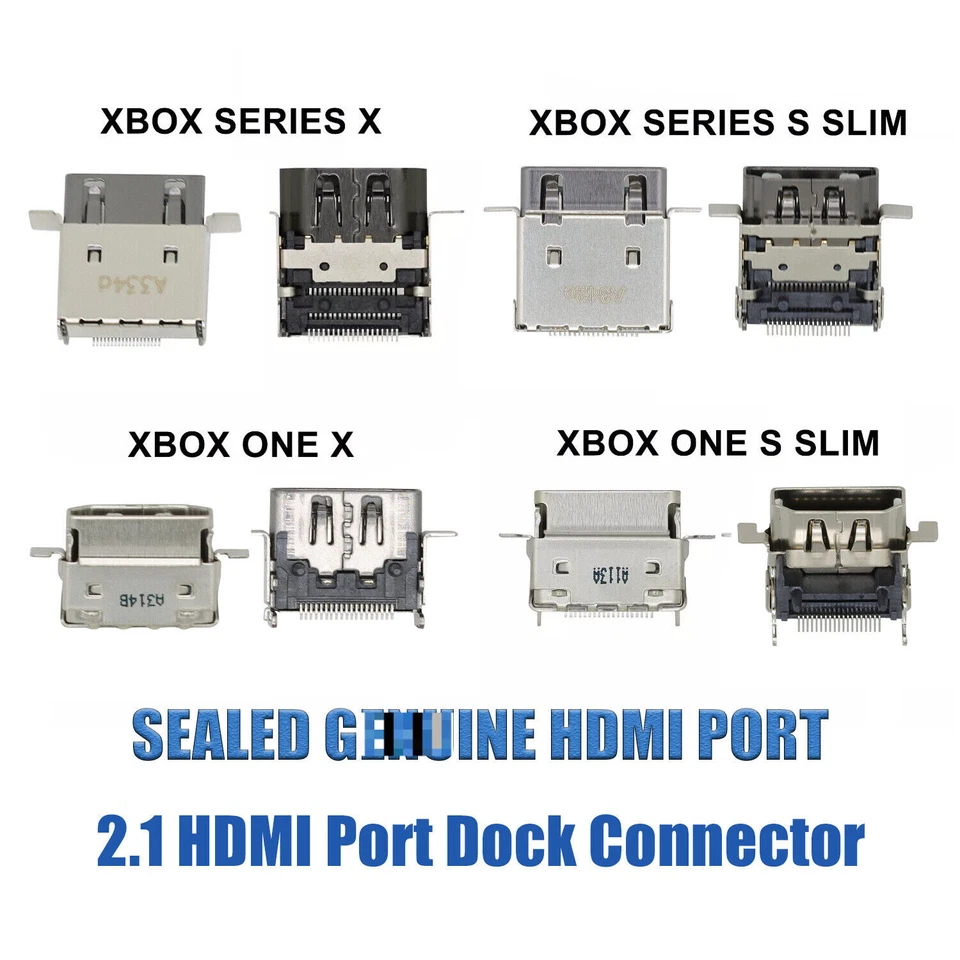 OEM 2.1 HDMI Port Dock Connector Socket For Microsoft XBOX One S / XBOX Series X - Image 1 of 4