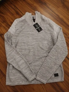 Projek Raw Gray Quarter Zip Jacket/Sweater NWT Men's Size XL - Picture 1 of 5