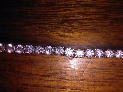 bracciale in argento e zirconi  - Immagine 1 di 4