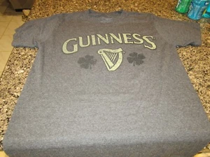 Guinness Beer T-Shirt - Gray - Small - Picture 1 of 2
