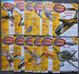 Scale Aviation Modeller International monthly magazine 12 issues full year 2010 - Picture 1 of 3
