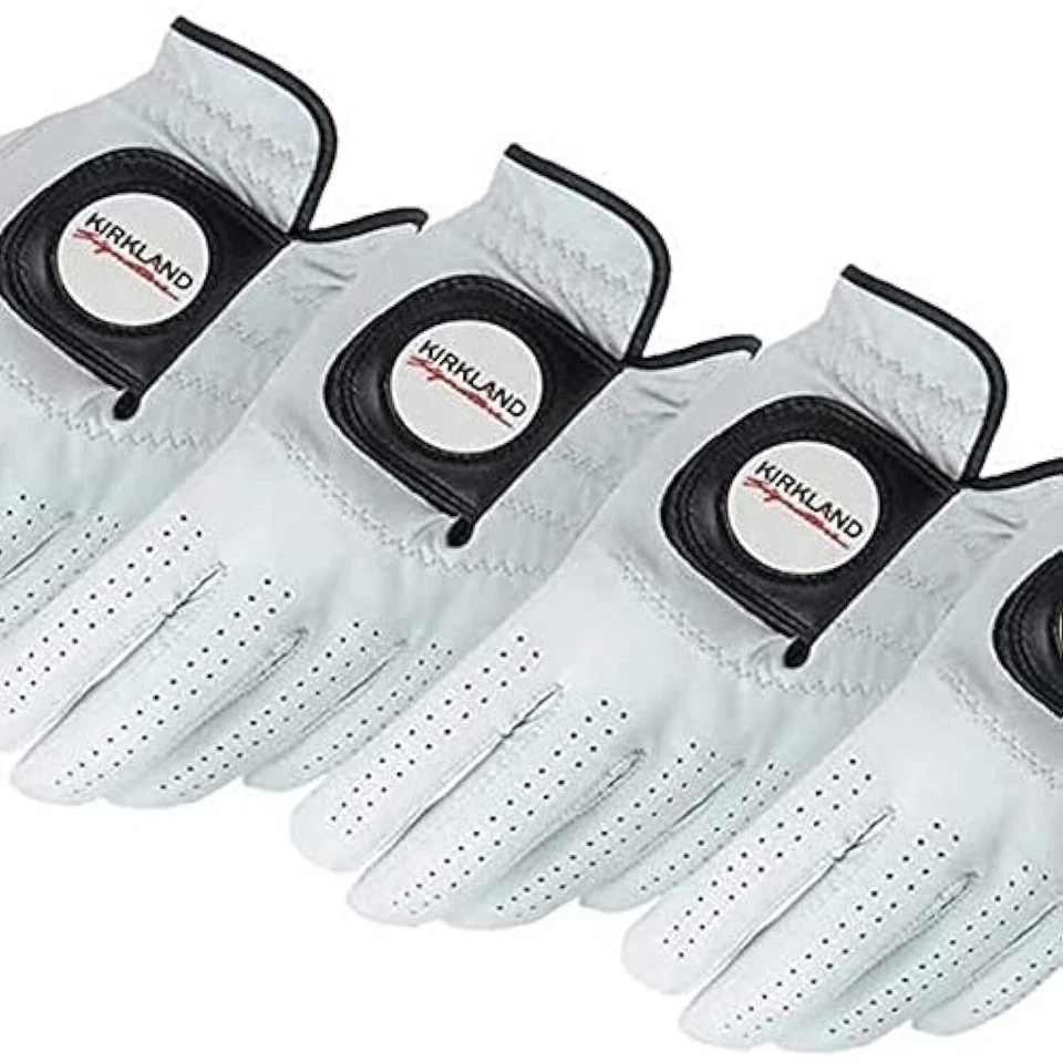 Kirkland Signature Premium Leather Golf Glove Right Handed Golfer 4pk XL M4a