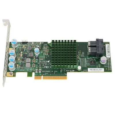 Supermicro AOC-S3008L-L8i SAS3 12Gbps 8-Port Internal PCI-e 3.0 RAID Controller - Image 1 of 4