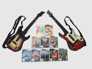 Nintendo Wii / WiiU Guitar Hero / Band Hero Spiele / Gitarre / Schlagzeug - Bild 1 von 18