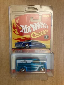 Hot Wheels Dairy Delivery Truck Classics Car #17 Series 2 Blue w/protector - Picture 1 of 4