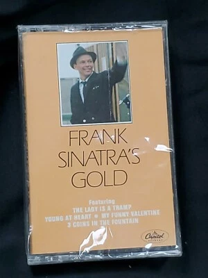 Frank Sinatra's "Gold" Cassette S41 57252 Released by Capitol Records 1983 NEW - Image 1 of 2
