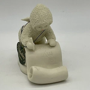 Department 56 Snowbabies “ To My Friends” wigned angel on sled - Picture 1 of 7