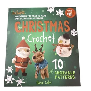 Weihnachten gehäkelt Weihnachtsmann und Rentier - Bild 1 von 2