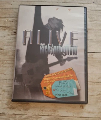 Rick Springfield - Alive (DVD, 2001) Concert- Live Music - Image 1 of 3