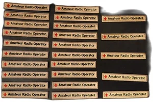 Pack of 25 -- BSA Amateur Radio Operator Patch/Strip - Picture 1 of 1