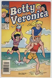 Archie Comics #91 1995 edición de quiosco Betty and Veronica ¡Envío combinado! - Imagen 1 de 2