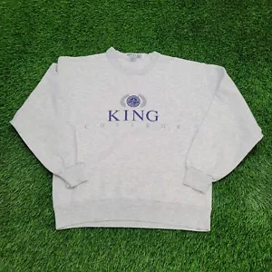 Sudadera Vintage King-College Mujer Mediana 21x24 Suelta EE. UU. - Imagen 1 de 12