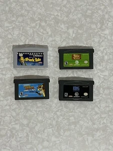 Nintendo Gameboy Open Season, Over The Hedge, Shark Tale, Kong Games + 1 Case - Picture 1 of 4