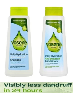 Vosene Anti Dandruff Shampoo 500ml & Conditioner 500ml Coconut Oil and Aloe Vera - Picture 1 of 4