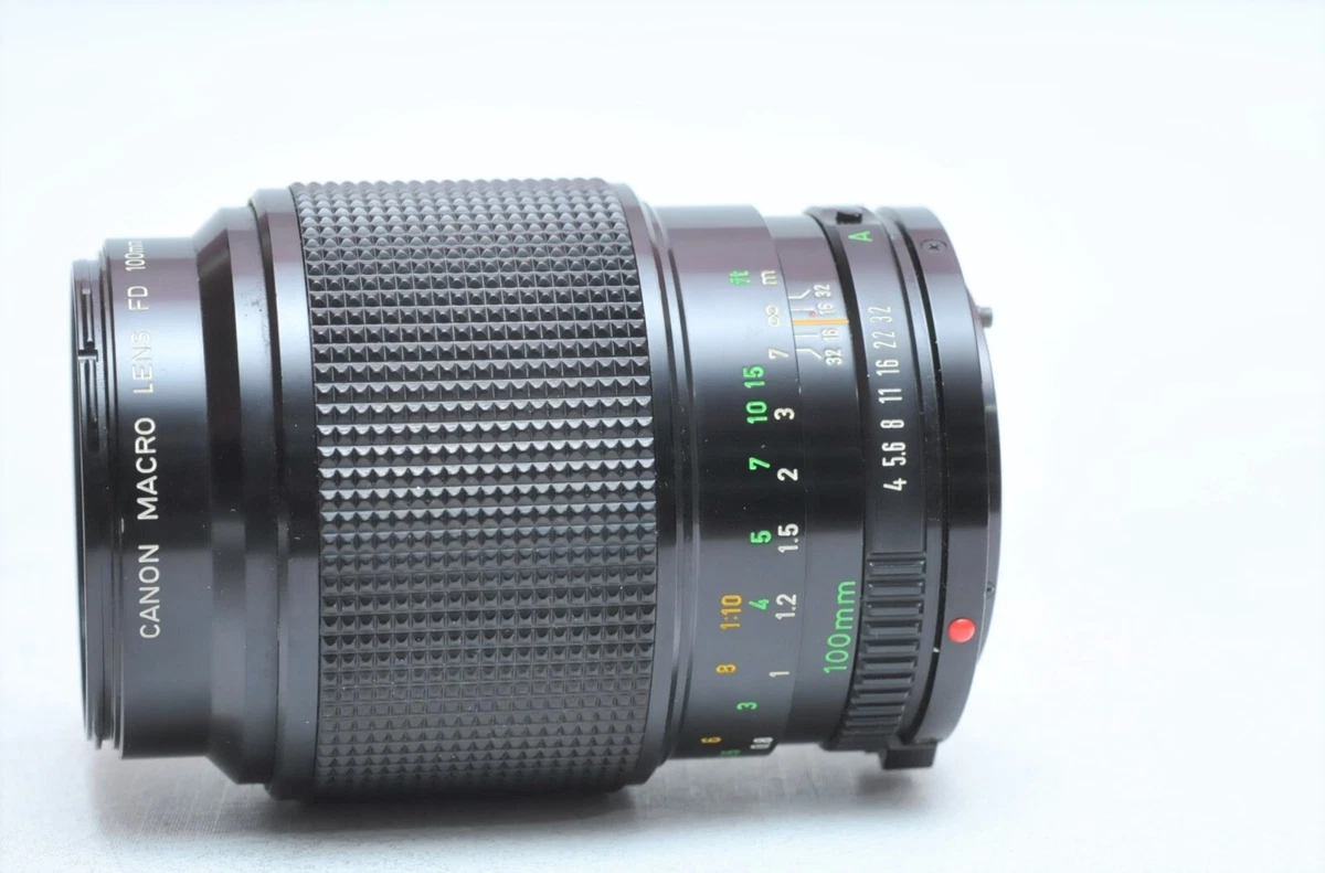 Canon FD 100mm Focal Macro/Close Up Camera Lenses for sale | eBay
