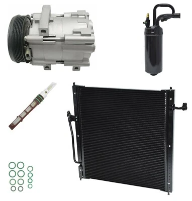 RYC Reman AC Compressor Kit With Condenser AF67A Fits Ford Ranger 3.0L V6 2003 - Image 1 of 4