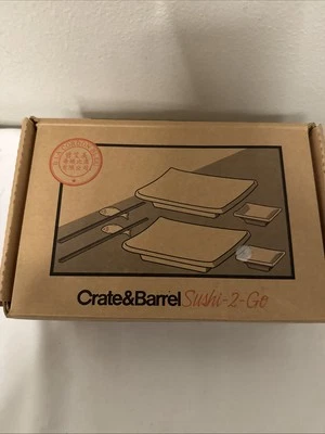 Crate & Barrel Sushi - 2 - Go New In Box  Dinner Date - Image 1 of 4