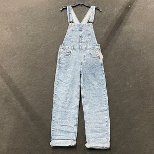 WE THE FREE Ziggy Denim Salopette Donna Taglia XS Blu Cipria - Foto 1 di 9