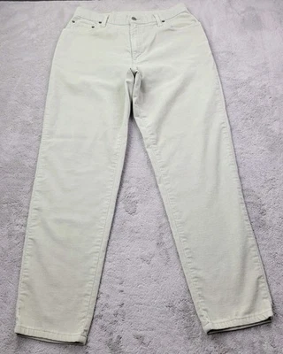 Pantalones de pana vintage Levis 550 para mujer 12 beige relajados cónicos hechos en EE. UU. Y2K Foto 1 de 4